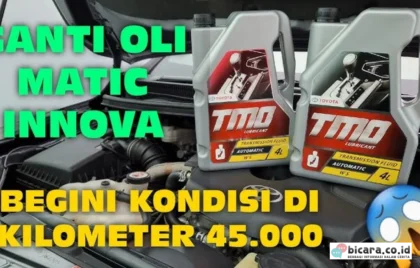 ganti oli matik