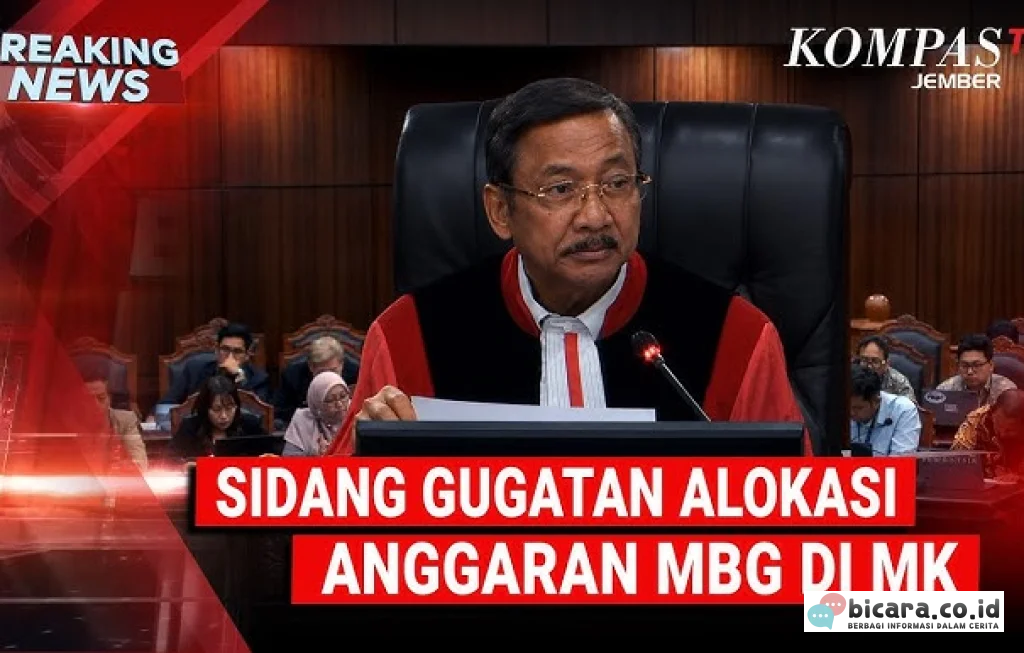 Gugatan Anggaran MBG