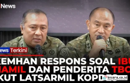 Ibu Hamil Pelatihan Militer