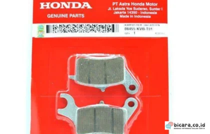 kampas rem motor matic