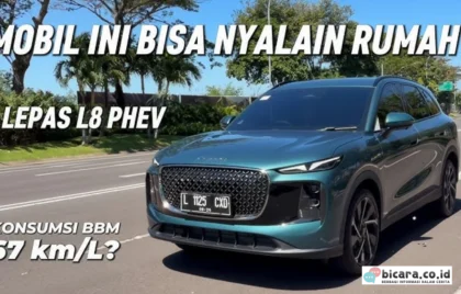 konsumsi bensin Lepas L8 PHEV