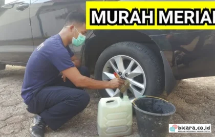noda di pelek mobil