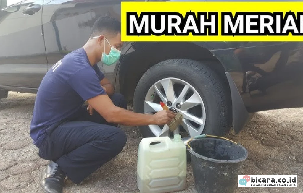 noda di pelek mobil