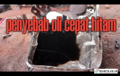 oli mesin cepat hitam