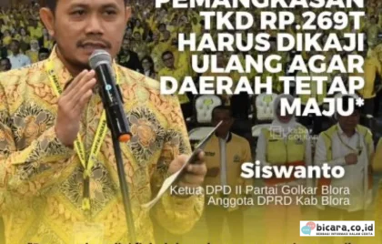 Pemangkasan TKD Daerah