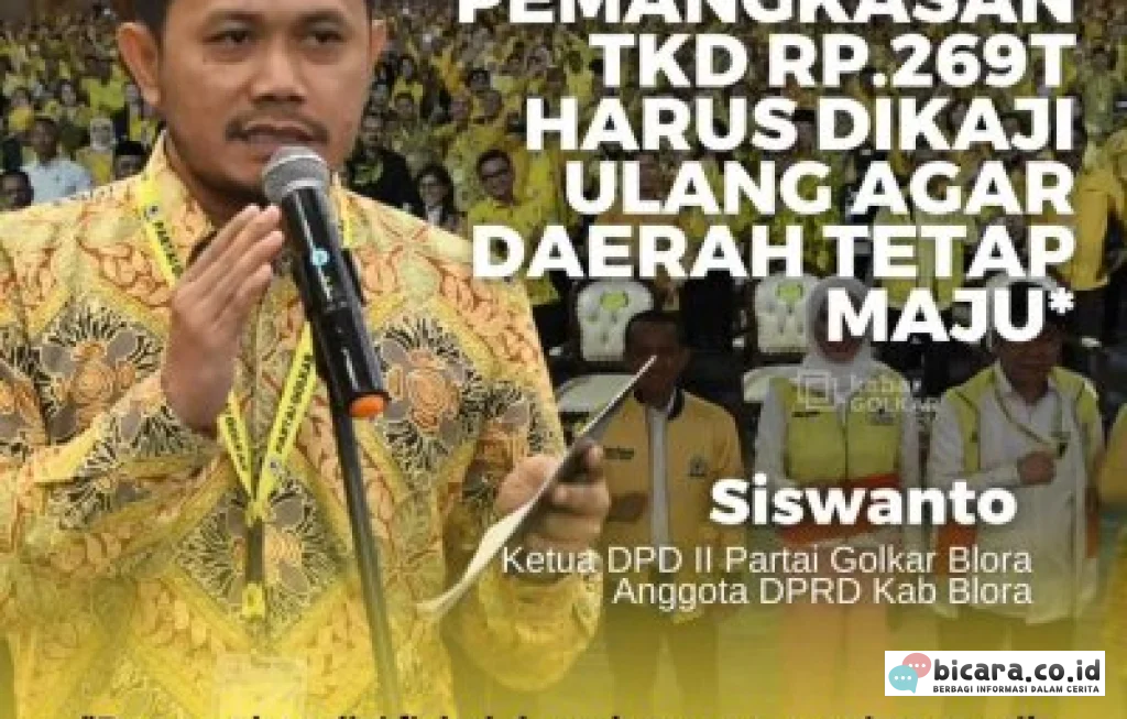 Pemangkasan TKD Daerah