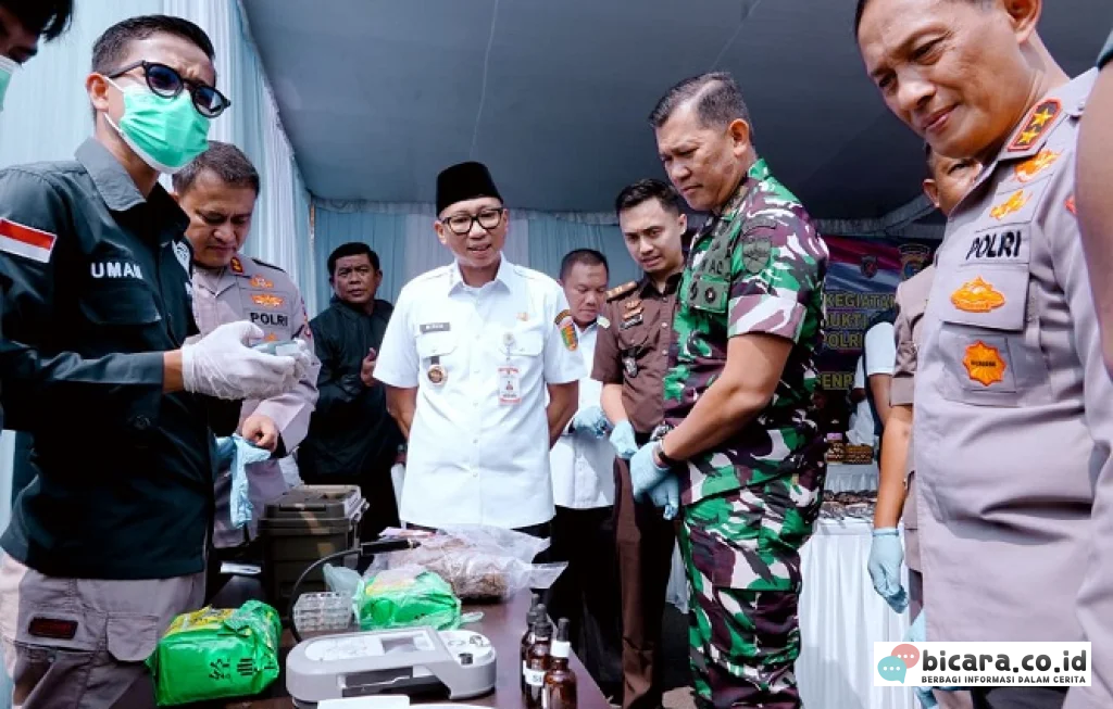 Pemberantasan Narkotika Lampung