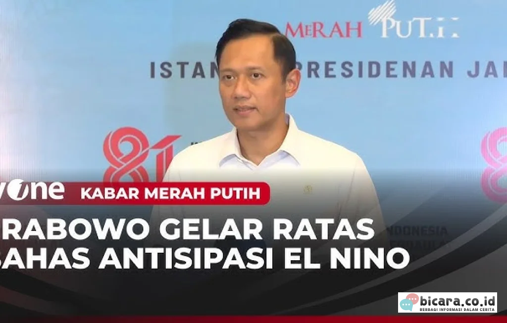 Prabowo Antisipasi El Nino