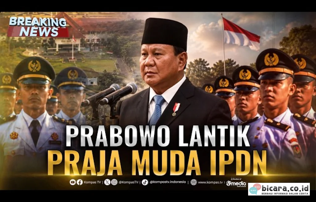 Prabowo Lantik IPDN
