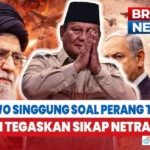 Prabowo soal Perang Timur Tengah