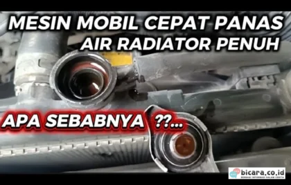 radiator mobil cepat panas