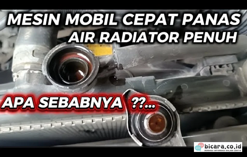 radiator mobil cepat panas