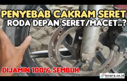 rem depan motor seret