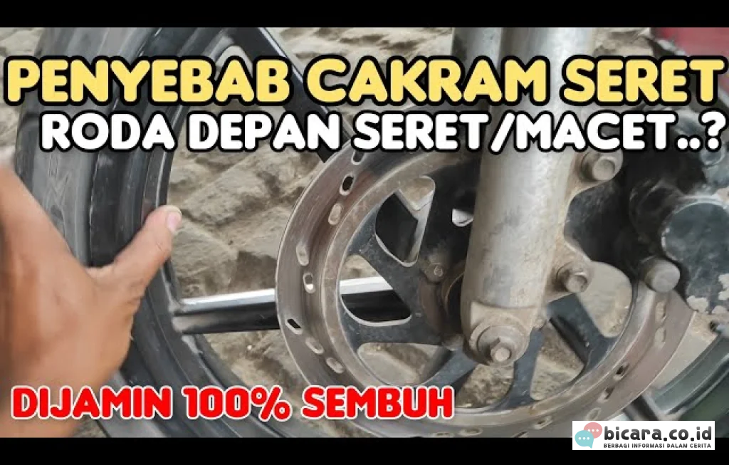 rem depan motor seret