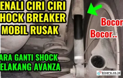 shockbreaker mobil bocor