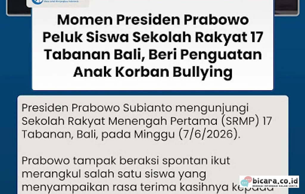 Video Siswa Sekolah Rakyat