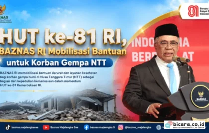 Baznas Korban Gempa NTT