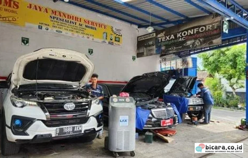 cek komponen AC mobil