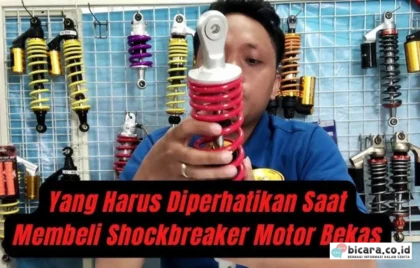 cek sokbreker motor bekas