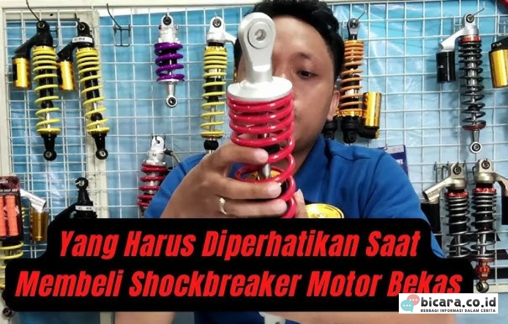 cek sokbreker motor bekas