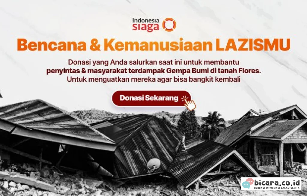 Donasi Korban Gempa NTT