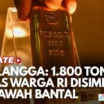 emas 1.800 ton