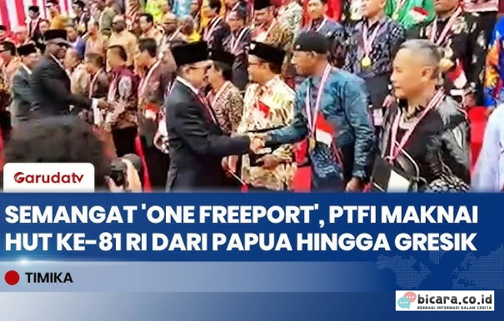 HUT ke-81 RI PTFI
