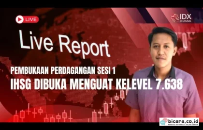 IHSG Dibuka Menguat