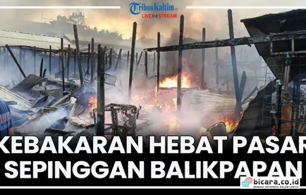 Kebakaran Pasar Sepinggan