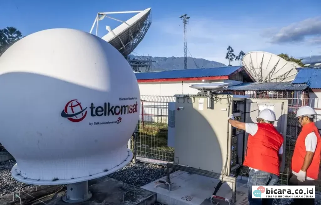 koneksi satelit NTT