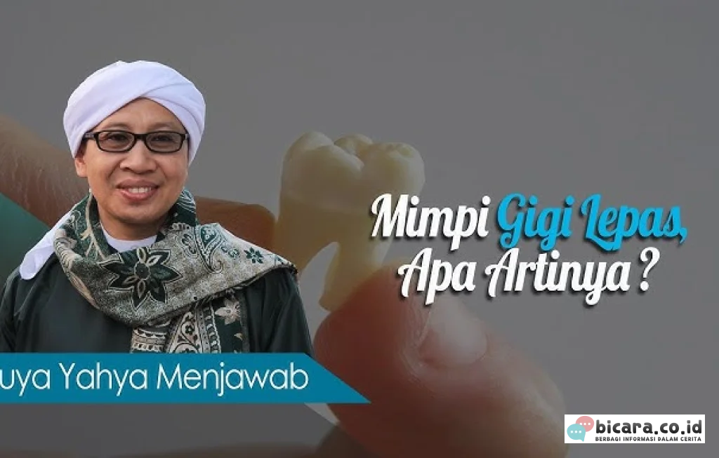 mimpi gigi depan atas copot