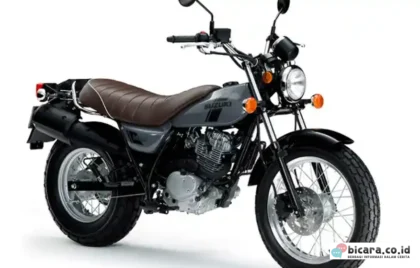 motor retro Suzuki terbaru