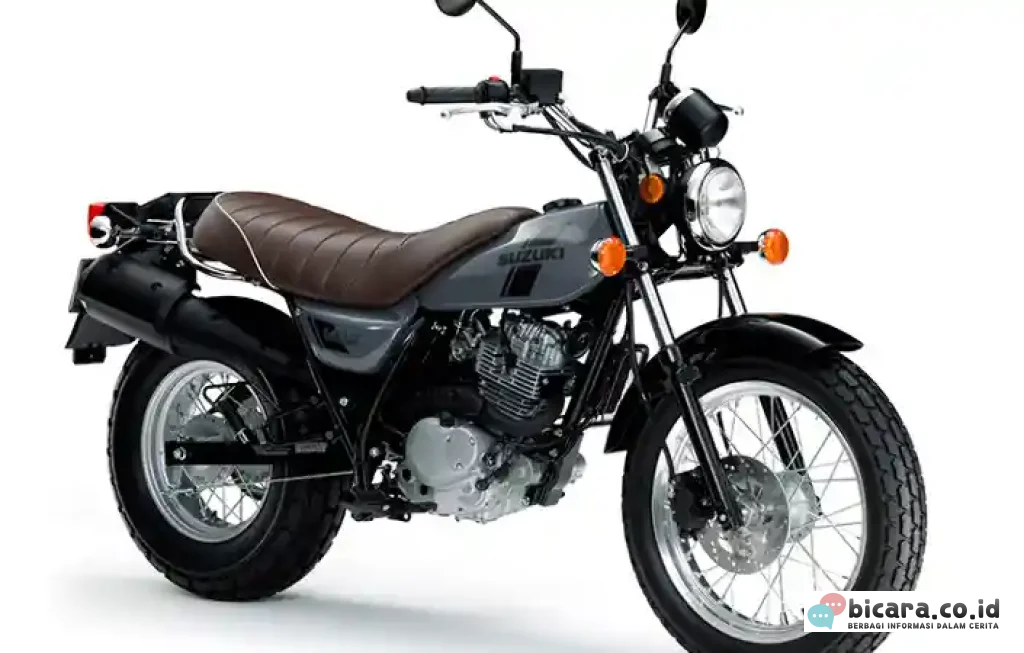 motor retro Suzuki terbaru