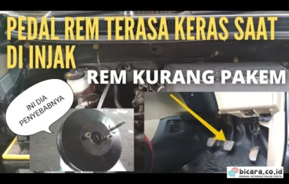 pedal rem keras mobil