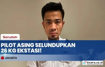 pilot selundup ekstasi