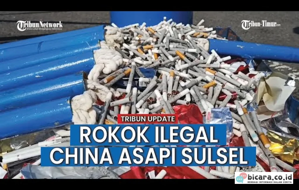 rokok ilegal Sulsel