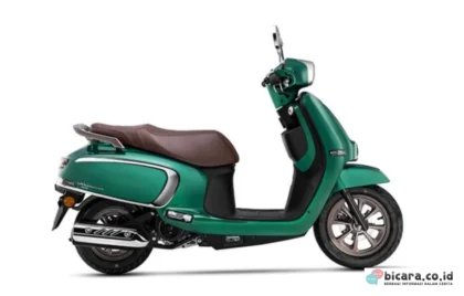 Skutik Suzuki mirip Vespa
