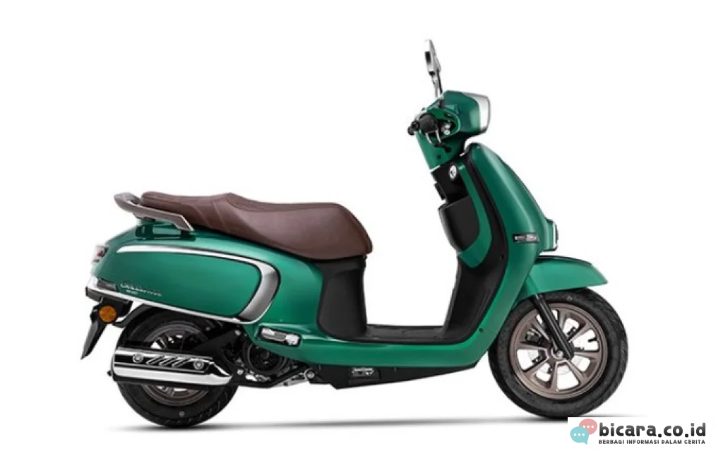 Skutik Suzuki mirip Vespa