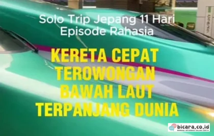 Terowongan Kereta Cepat Bawah Air