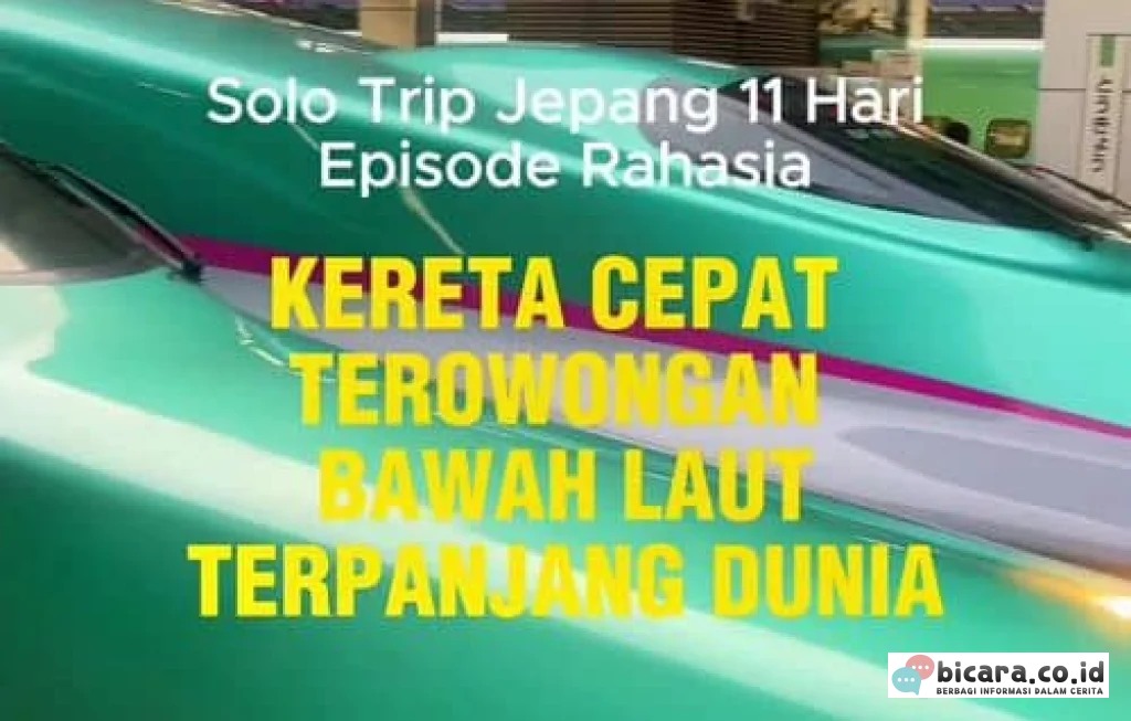Terowongan Kereta Cepat Bawah Air